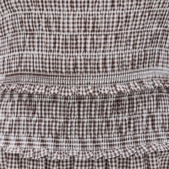 Hill House Home Brown Gingham Azalea Nap Dress - Picture 4 of 11